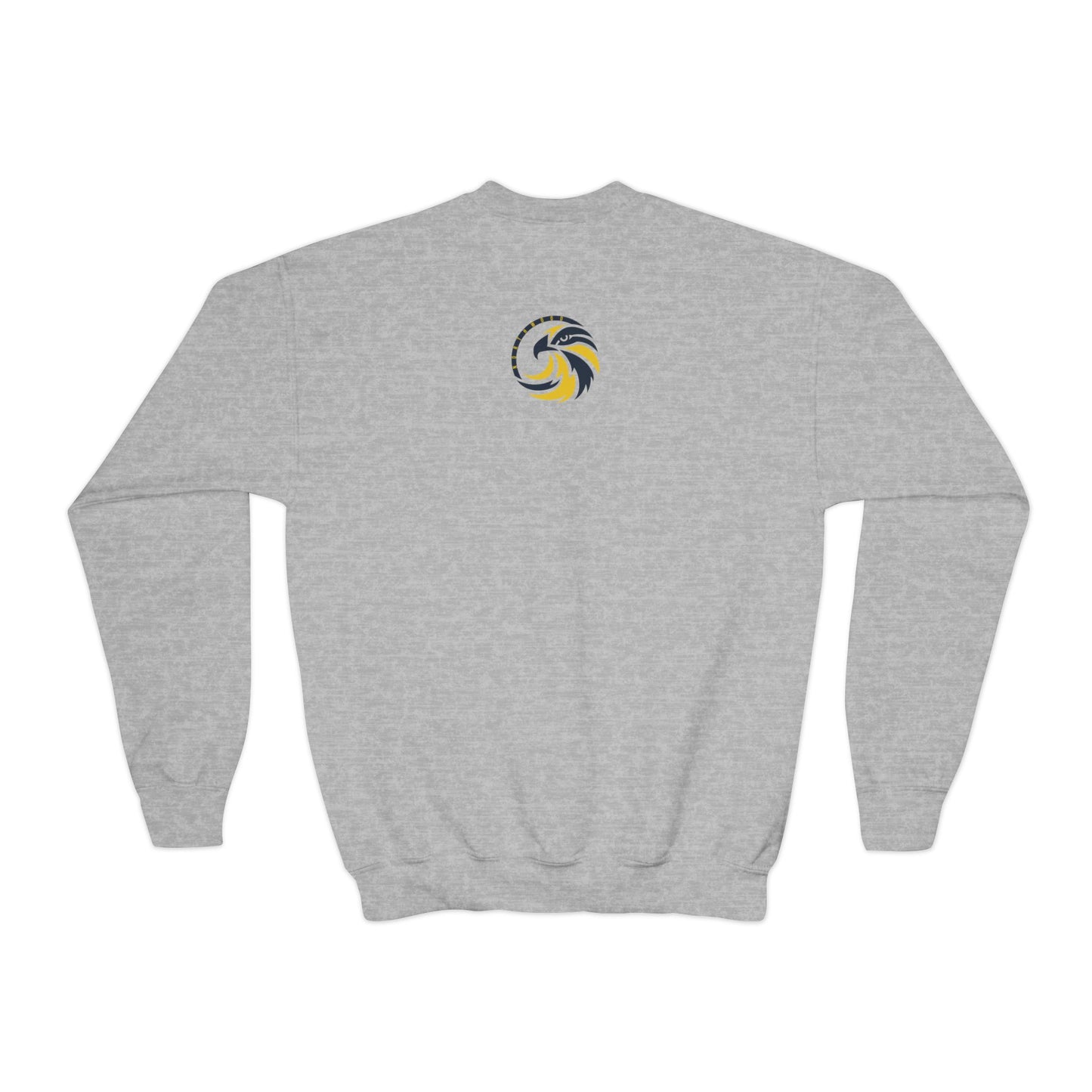 Sideways Eagles - Gildan Youth Crewneck Sweatshirt