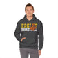 Basketball Cutout - Gildan Unisex Heavy Blend™ Hooded Sweatshirt