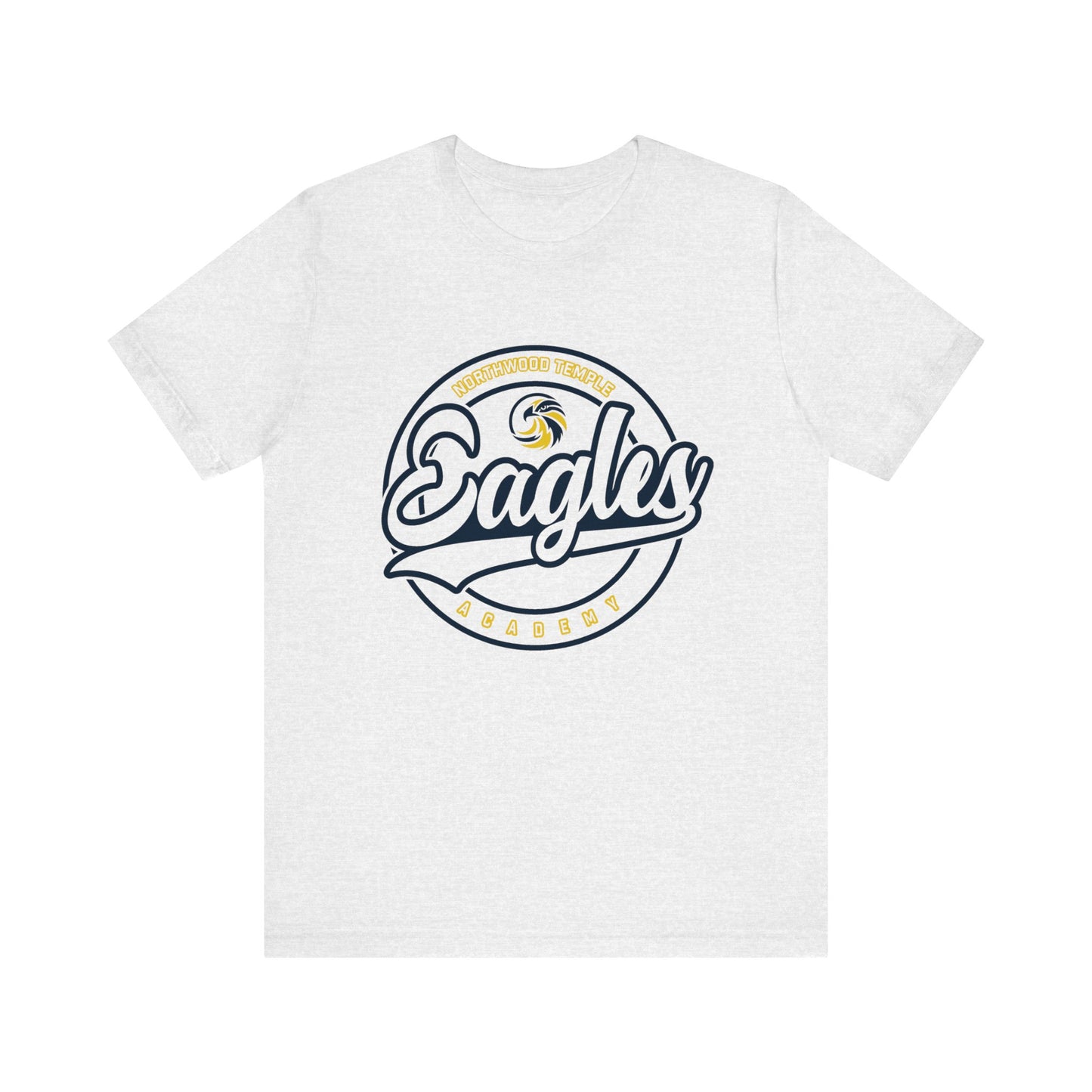 Eagles Circle Stamp - Bella+Canva Unisex Jersey Short Sleeve Tee