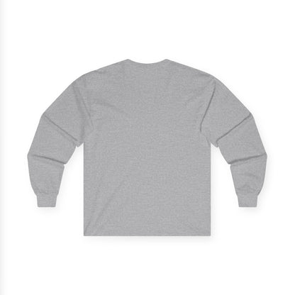 Volleyball Cutout - Gildan Ultra Cotton Long Sleeve Tee
