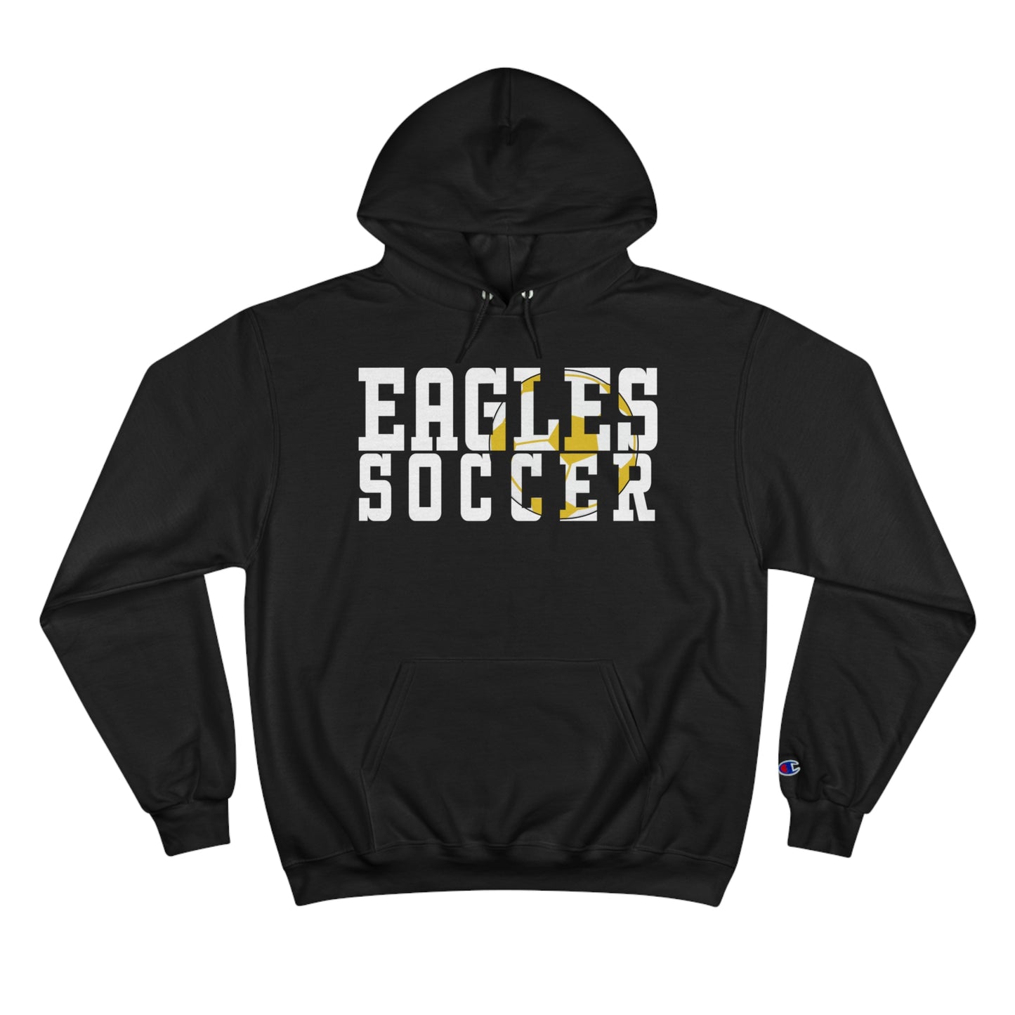 Soccer Cutout - Champion Hoodie