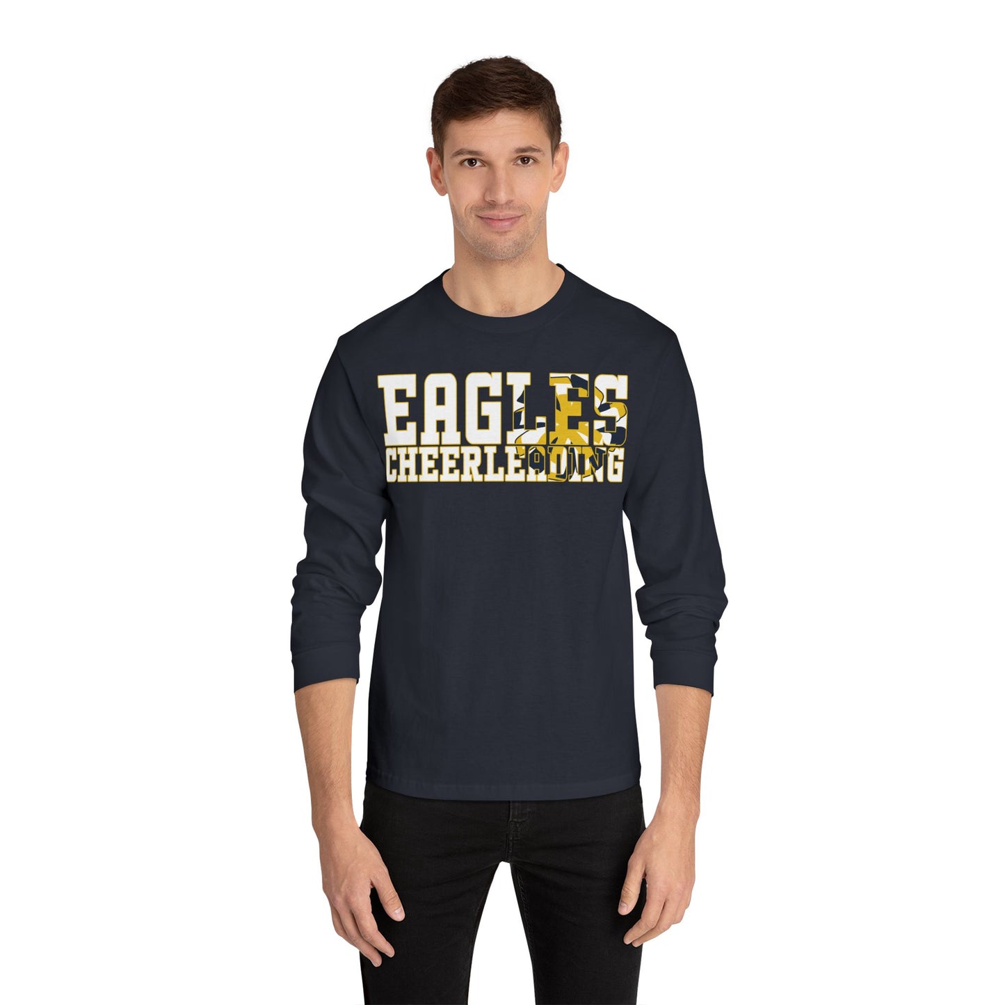 Cheerleading Cutout - American Apparel Unisex Classic Long Sleeve T-Shirt