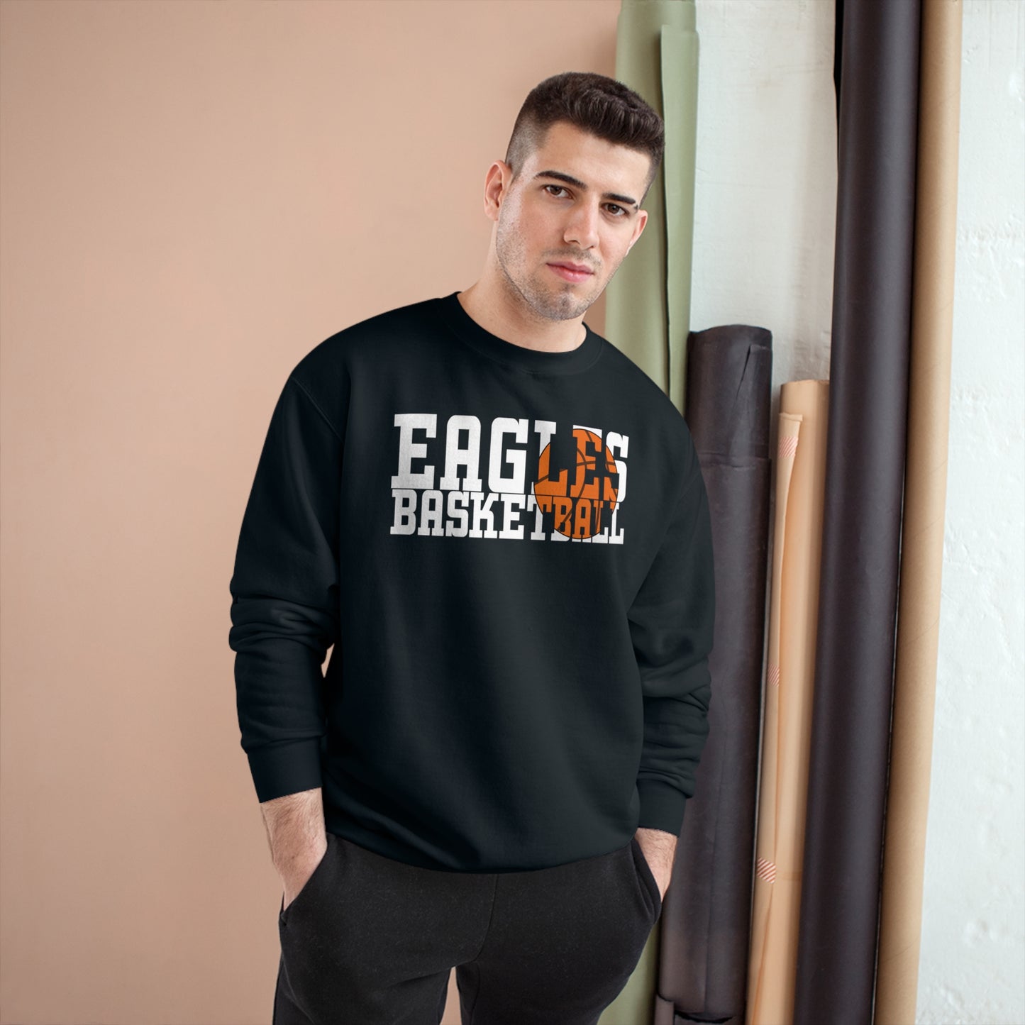 Basketball Cutout - Champion Sweatshirt