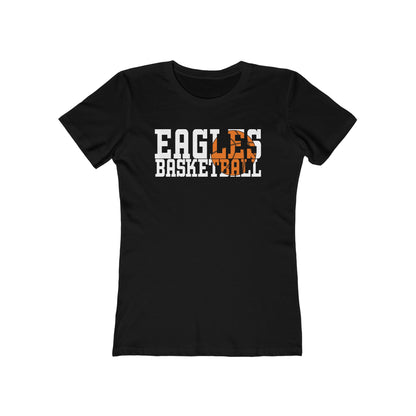 Basketball Cutout - Next Level Women's The Boyfriend Tee