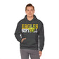 Softball Cutout - Gildan Unisex Heavy Blend™ Hooded Sweatshirt