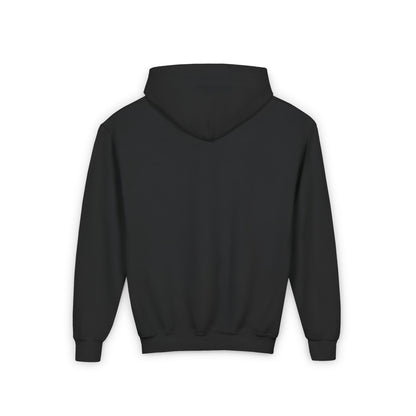 Softball Cutout - Gildan Youth Heavy Blend Hooded Sweatshirt