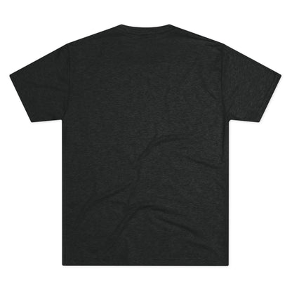 Basketball Cutout - Next Level Unisex Tri-Blend Crew Tee