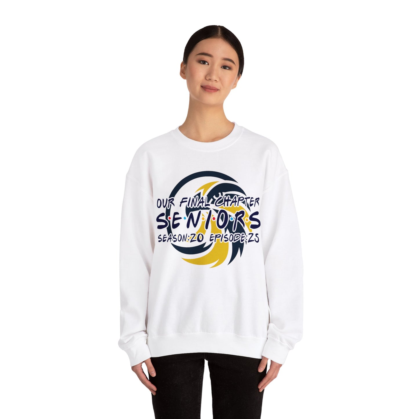 S.E.N.I.O.R.S c/o 2025 - Gildan Unisex Heavy Blend™ Crewneck Sweatshirt