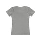 Soccer Cutout - Next Level Women's The Boyfriend Tee