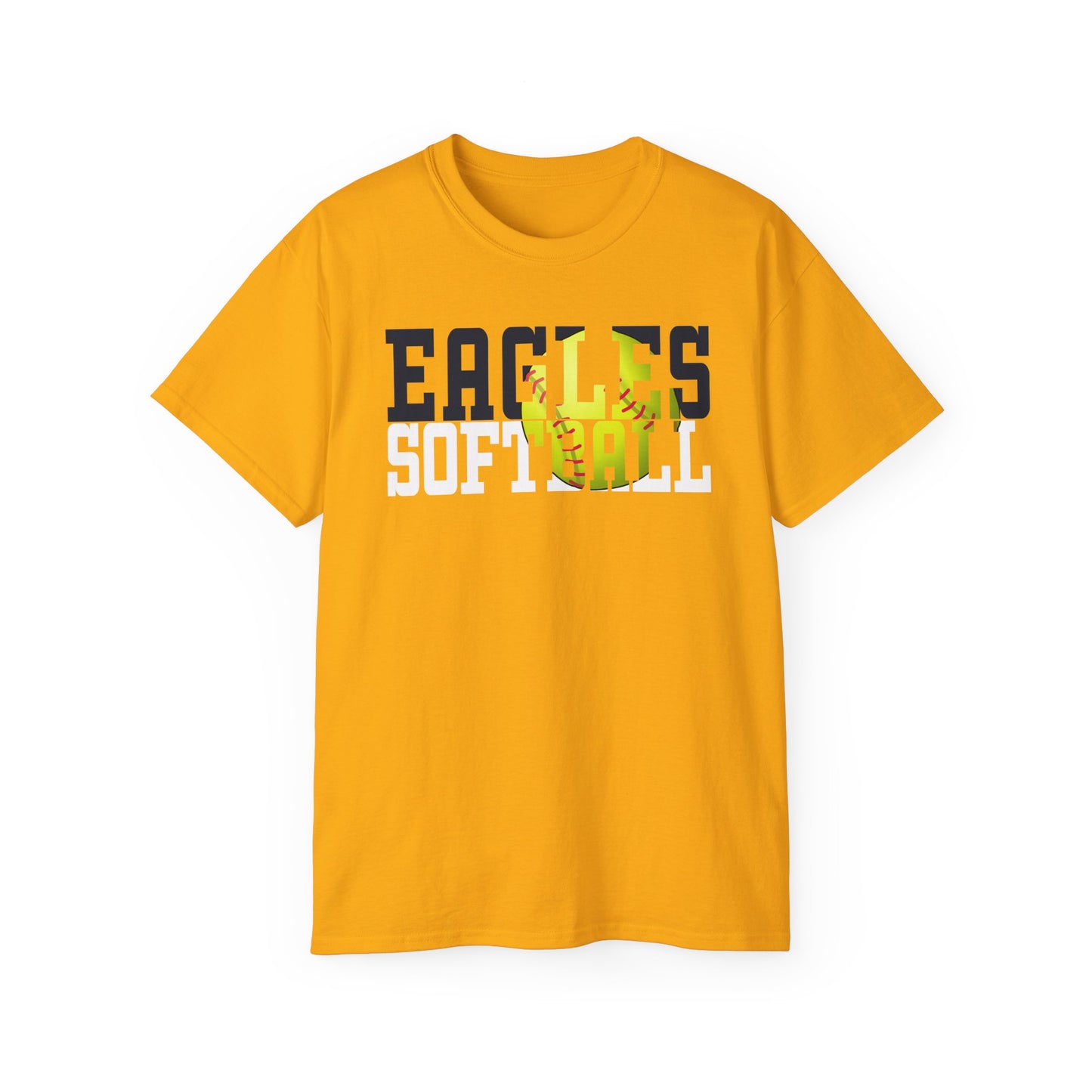 Softball Cutout - Gildan Unisex Ultra Cotton Tee