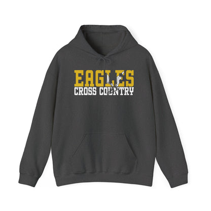 Cross Country Cutout - Gildan Unisex Heavy Blend™ Hooded Sweatshirt