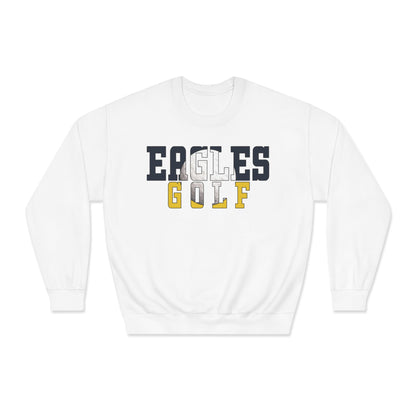 Golf Cutout - Gildan Unisex DryBlend® Crewneck Sweatshirt