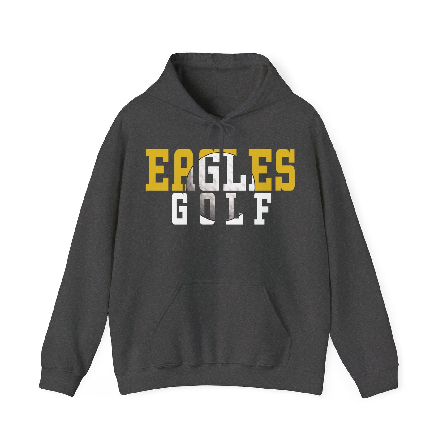 Golf Cutout - Gildan Unisex Heavy Blend™ Hooded Sweatshirt