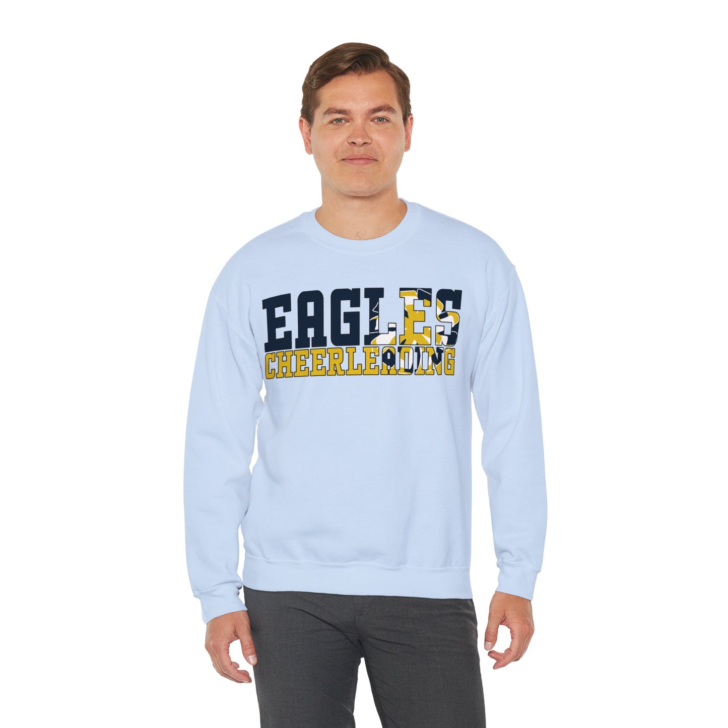 Cheerleading Cutout - Gildan Unisex Heavy Blend™ Crewneck Sweatshirt