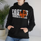 Basketball Cutout - Gildan Unisex Heavy Blend™ Hooded Sweatshirt