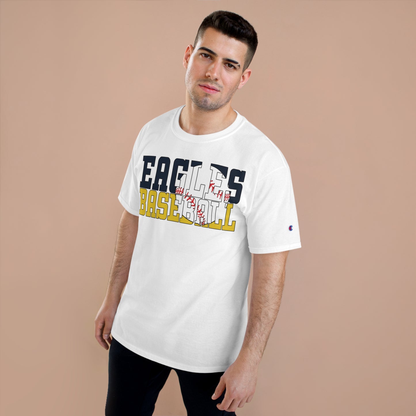 Baseball Cutout - Champion T-Shirt