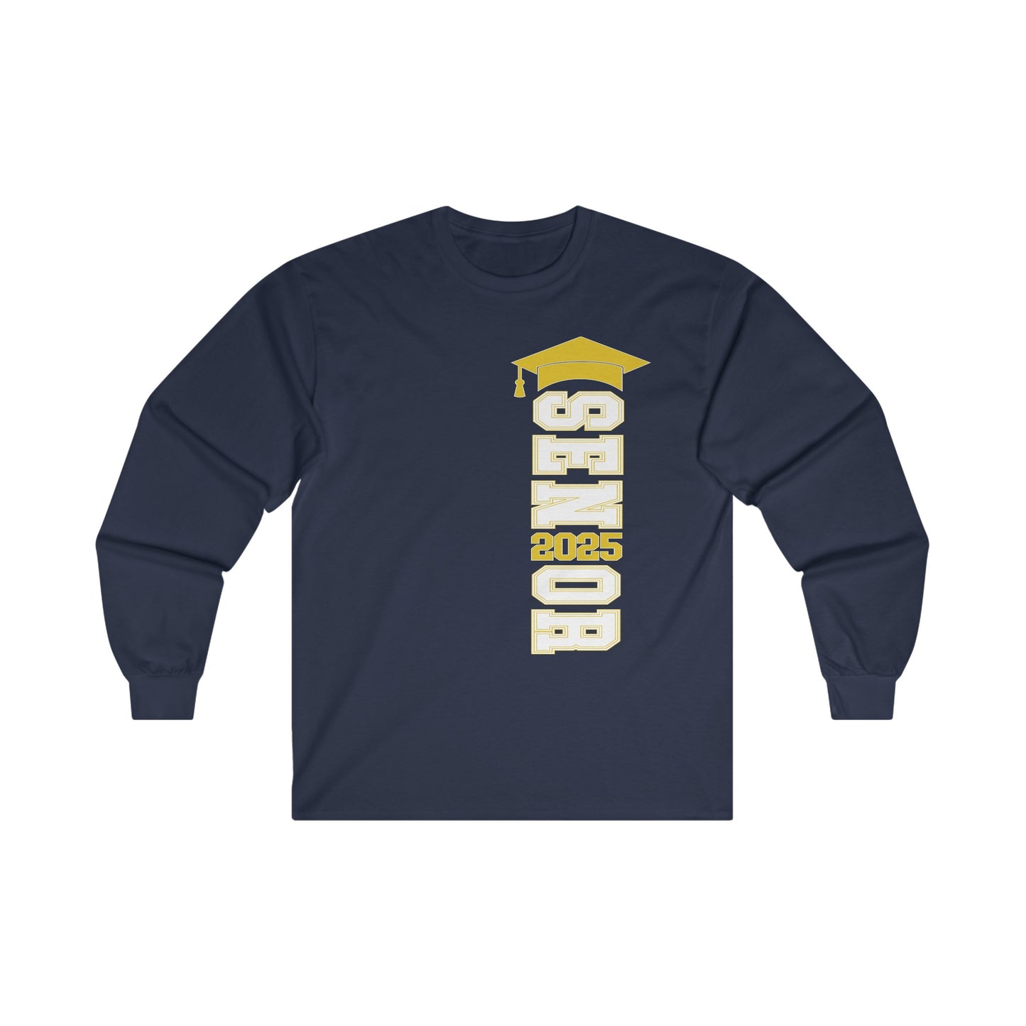 Senior c/o 2025 Vertical - Gildan Unisex Ultra Cotton Long Sleeve Tee