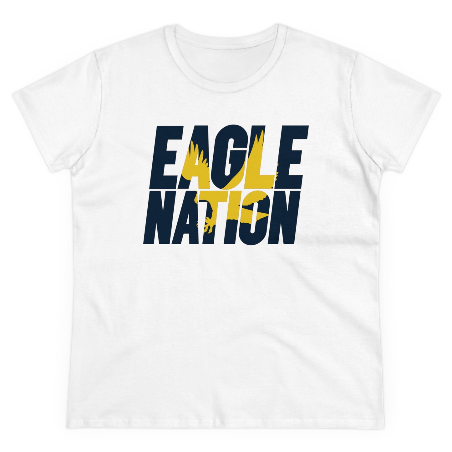 Eagle Nation - Gildan Women's Midweight Cotton Tee