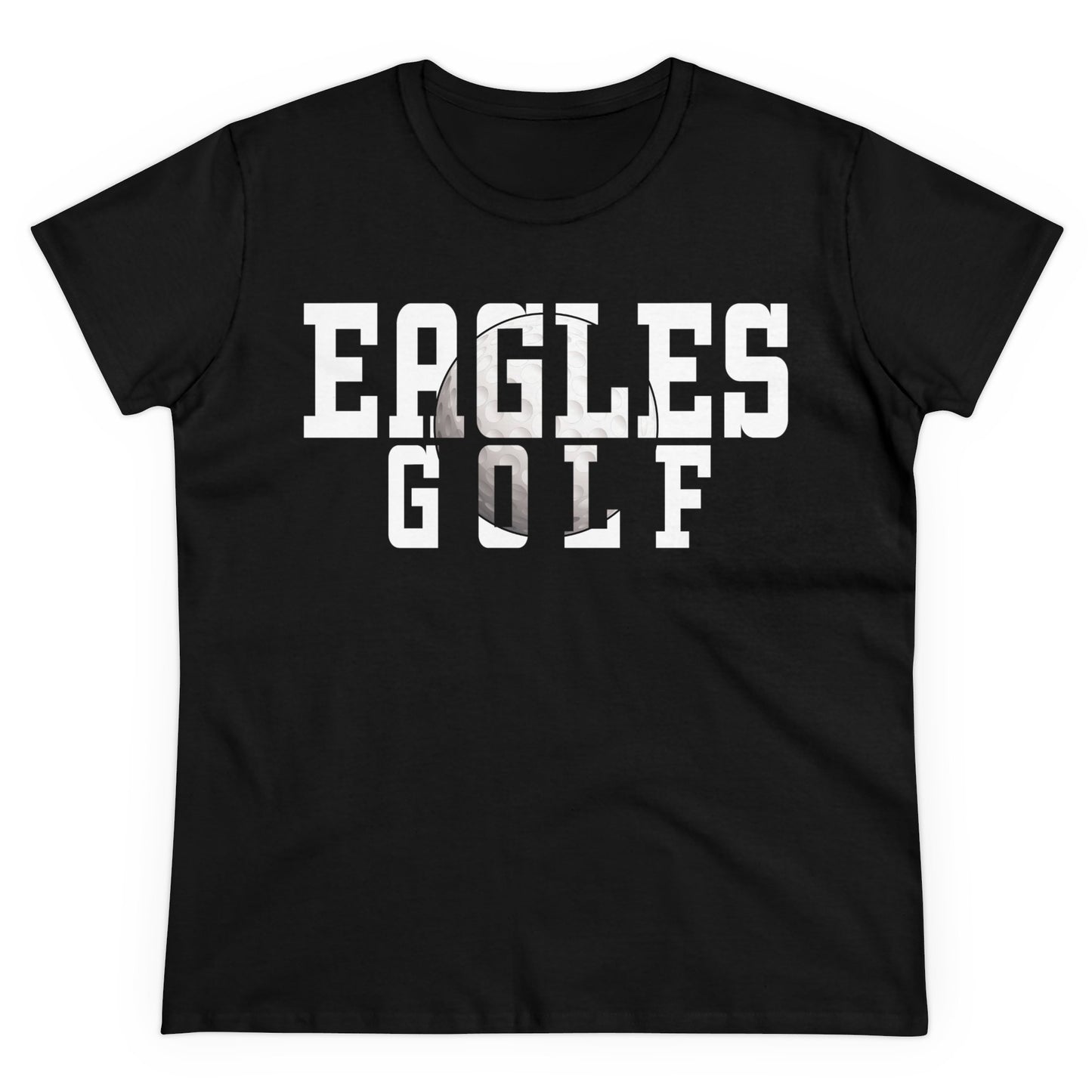 Golf Cutout - Gildan Women's Midweight Cotton Tee