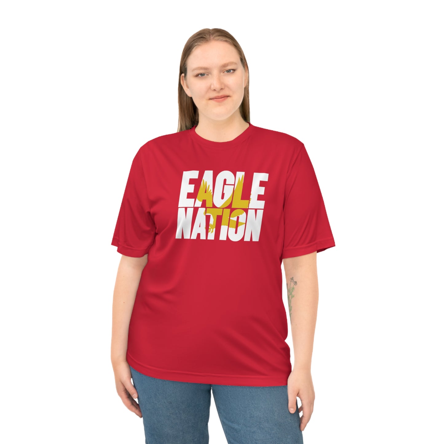 Eagle Nation - Team 365 Unisex Zone Performance T-shirt