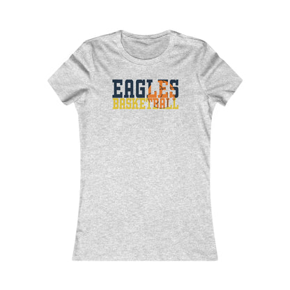 Basketball Cutout - Bella+Canva Women's Favorite Tee