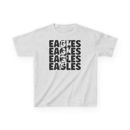 Lightning Bolt Eagle - Gildan Kids Heavy Cotton™ Tee