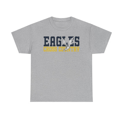 Cross Country Cutout - Gildan Unisex Heavy Cotton Tee