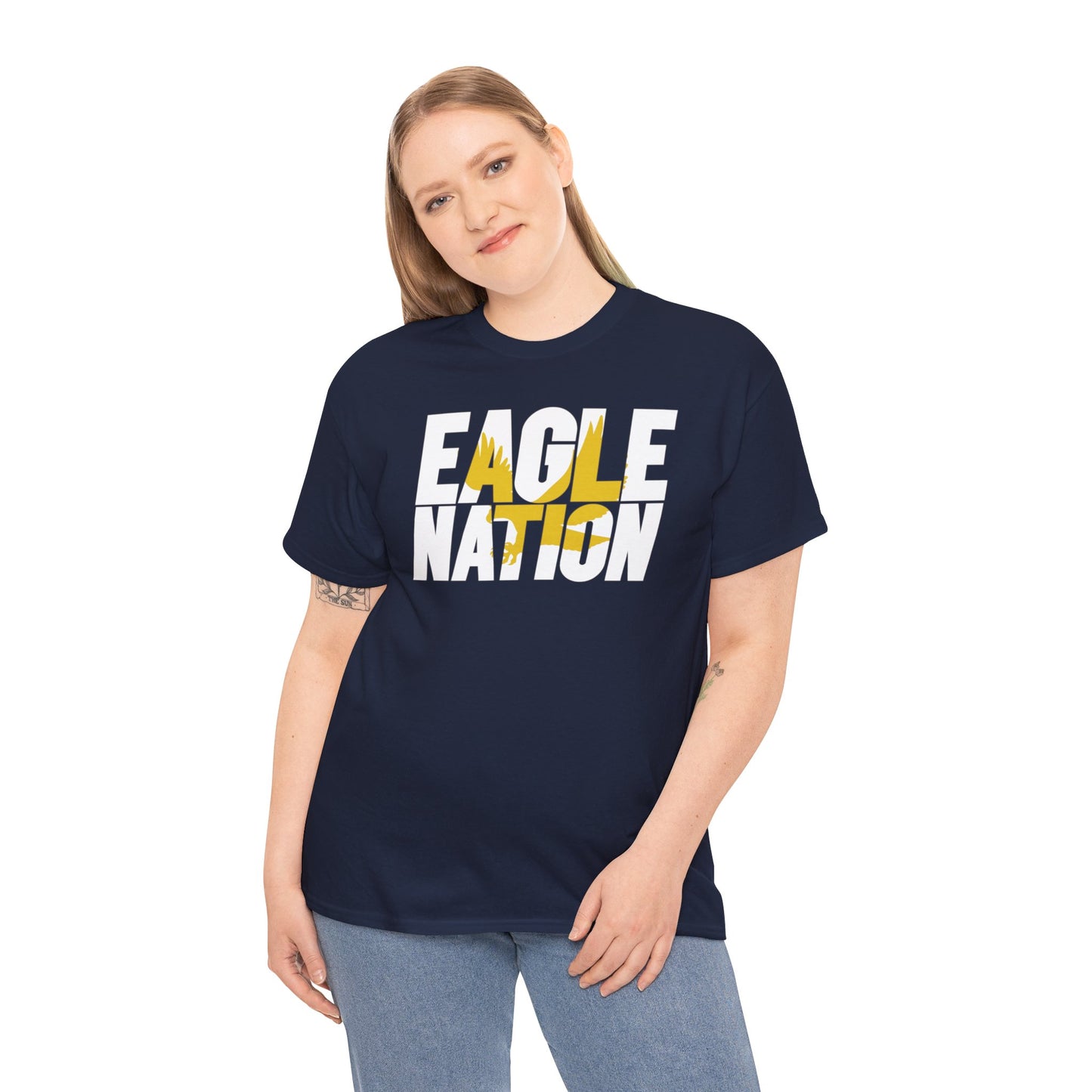 Eagle Nation - Gildan Heavy Cotton Tee