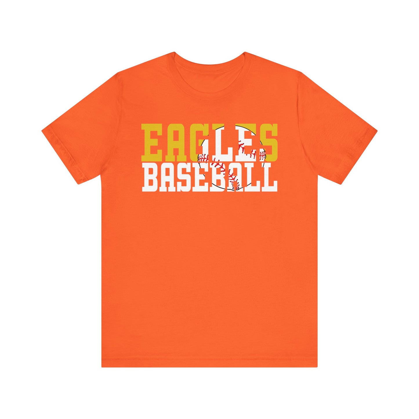 Baseball Cutout - Bella+Canva Unisex Jersey Short Sleeve Tee