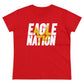 Eagle Nation - Gildan Women's Midweight Cotton Tee