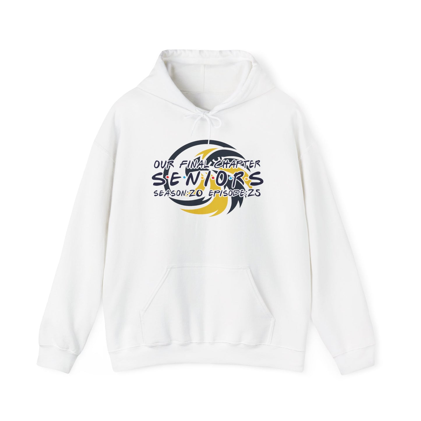 S.E.N.I.O.R.S. c/o 2025 - Gildan Unisex Heavy Blend™ Hooded Sweatshirt