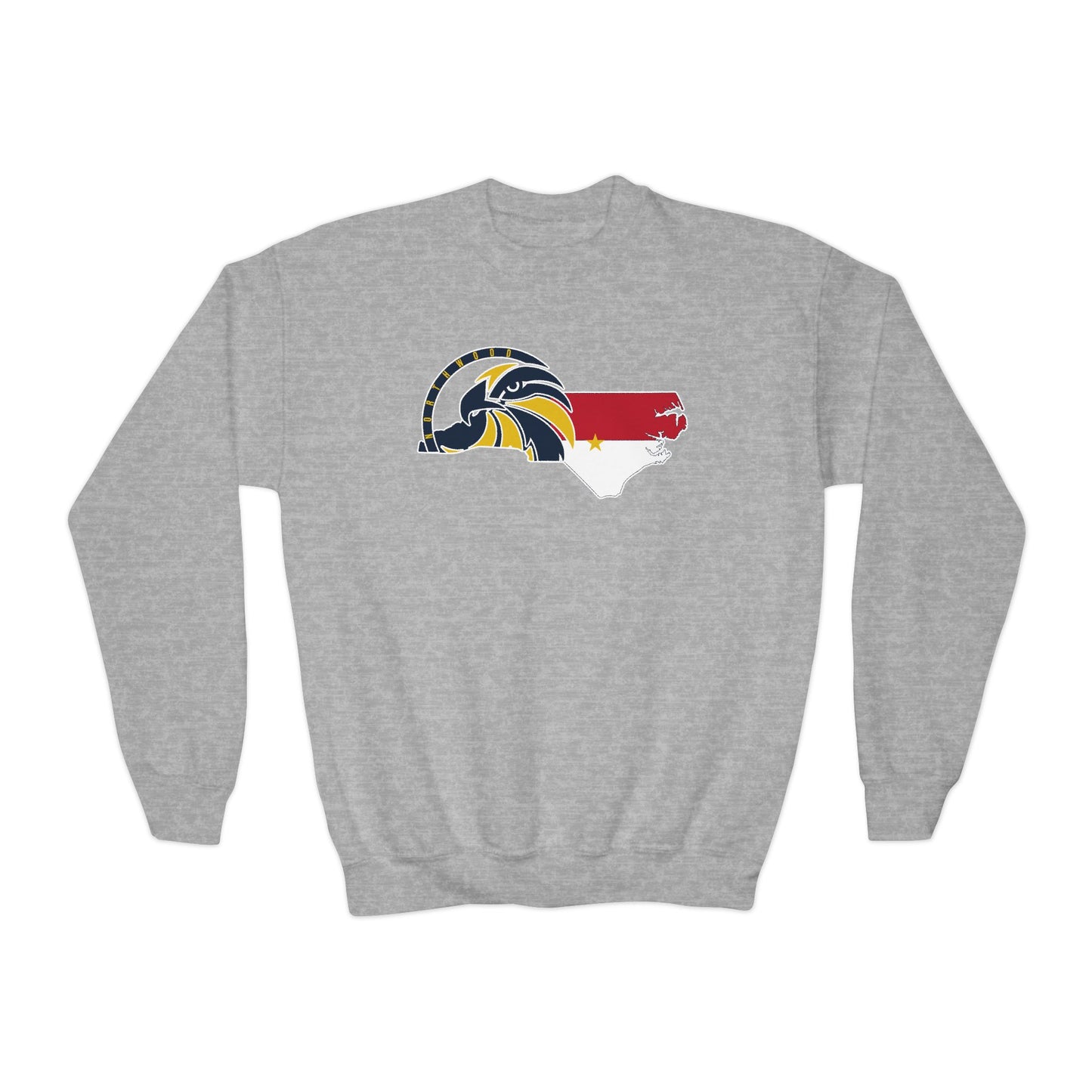 Made in NC - Gildan Youth Crewneck Sweatshirt