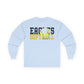 Softball Cutout - Gildan Ultra Cotton Long Sleeve Tee