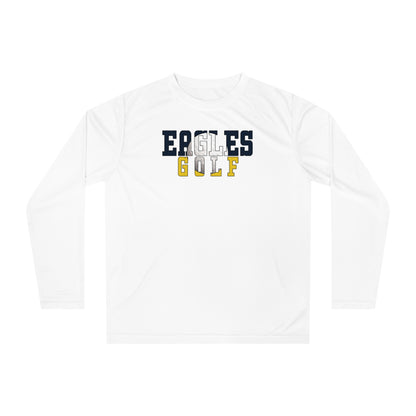 Golf Cutout - Team 365 Unisex Performance Long Sleeve Shirt