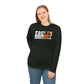 Basketball Cutout - Team 365 Unisex Performance Long Sleeve Shirt