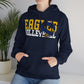 Volleyball Cutout - Gildan Unisex Heavy Blend™ Hooded Sweatshirt