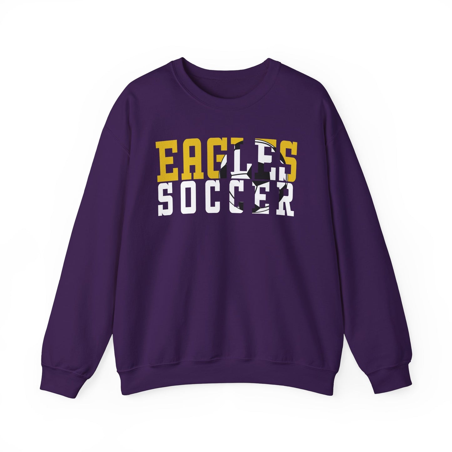 Soccer Cutout - Gildan Unisex Heavy Blend™ Crewneck Sweatshirt