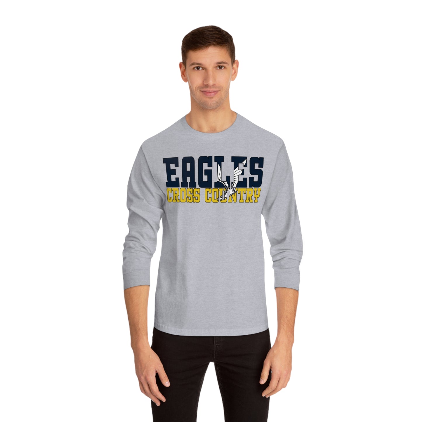 Cheerleading Cutout - American Apparel Unisex Classic Long Sleeve T-Shirt