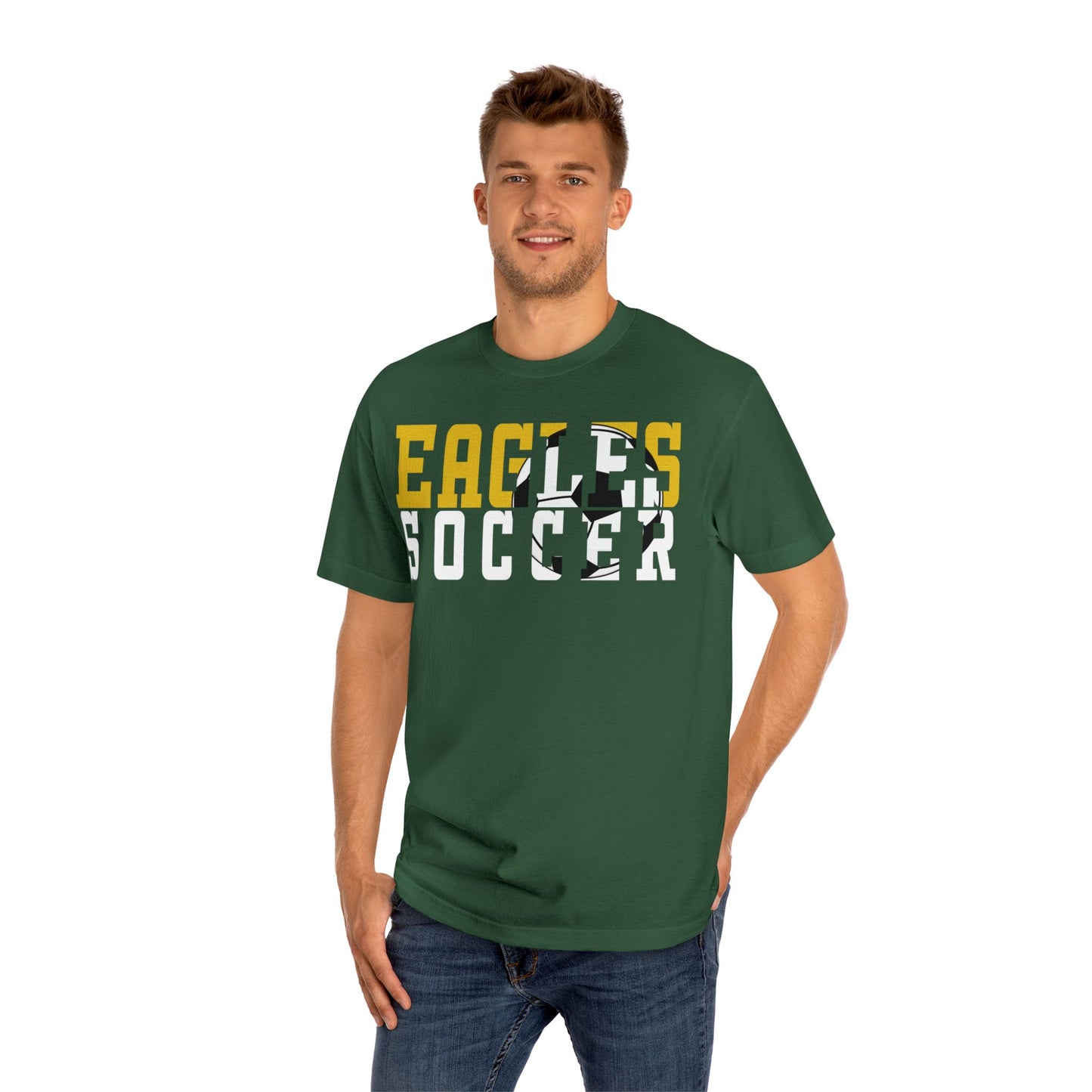 Soccer Cutout - American Apparel Unisex Classic Tee