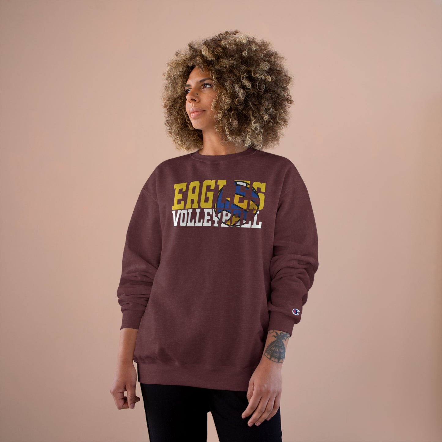 Volleyball Cutout - Champion Sweatshirt