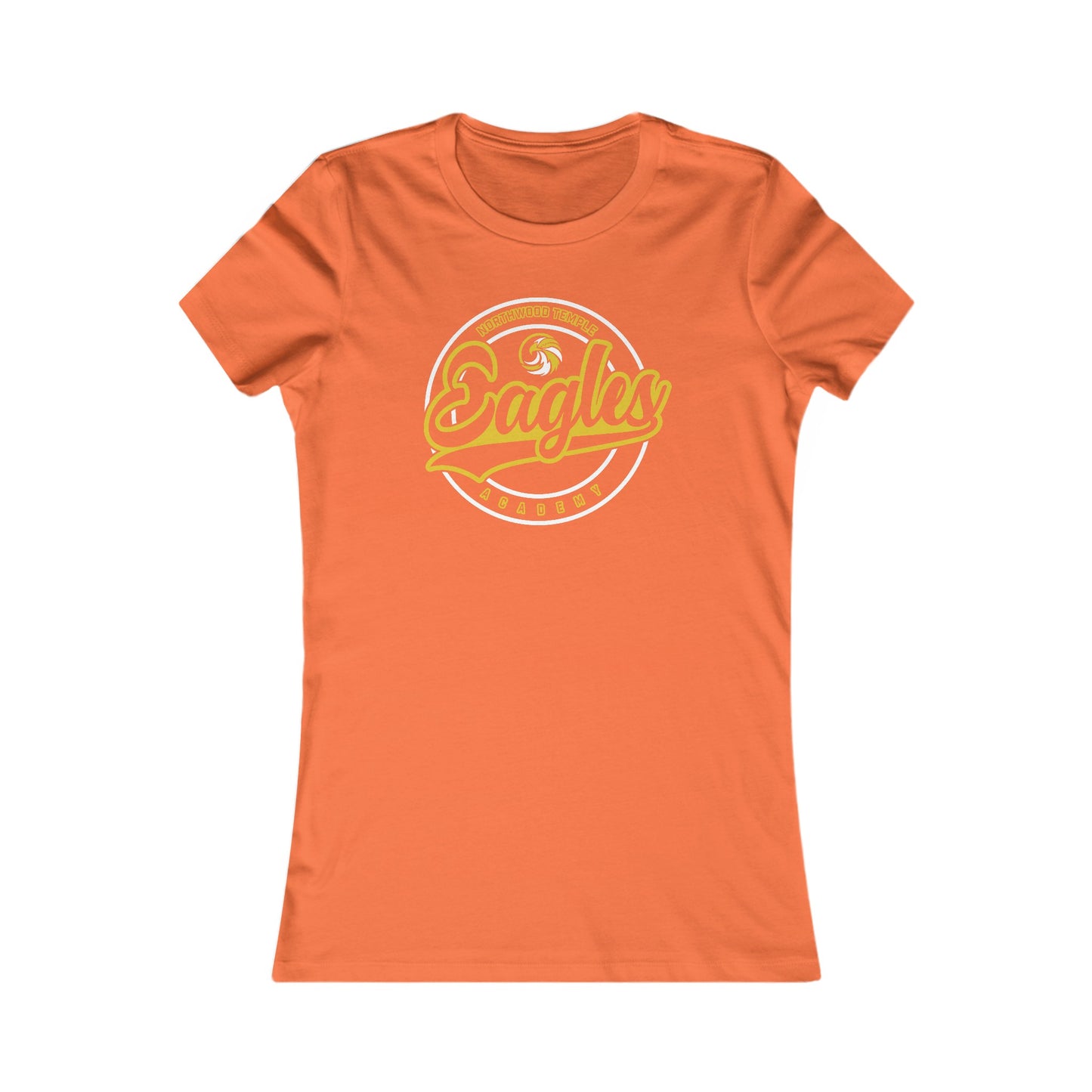 Eagles Circle Stamp - Bella+Canva Women's Favorite Tee