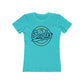 Eagles Circle Stamp - Next Level Women's The Boyfriend Tee