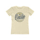 Eagles Circle Stamp - Next Level Women's The Boyfriend Tee