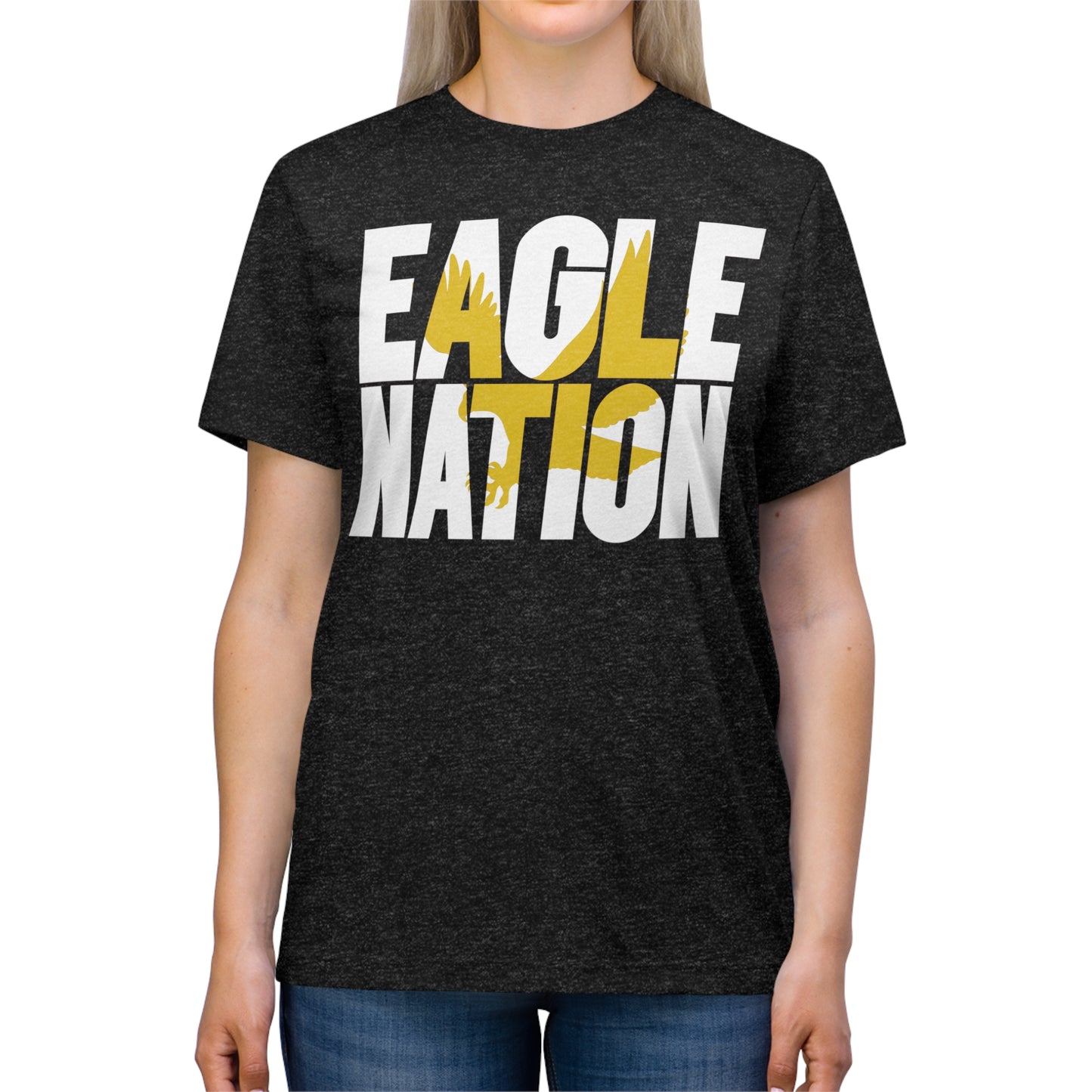 Eagle Nation - Bella+Canva Unisex Triblend Tee