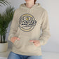 Eagles Circle Stamp - Gildan Unisex Heavy Blend™ Hooded Sweatshirt