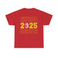 Senior Stacked c/o 2025 - Gildan Unisex Heavy Cotton Tee