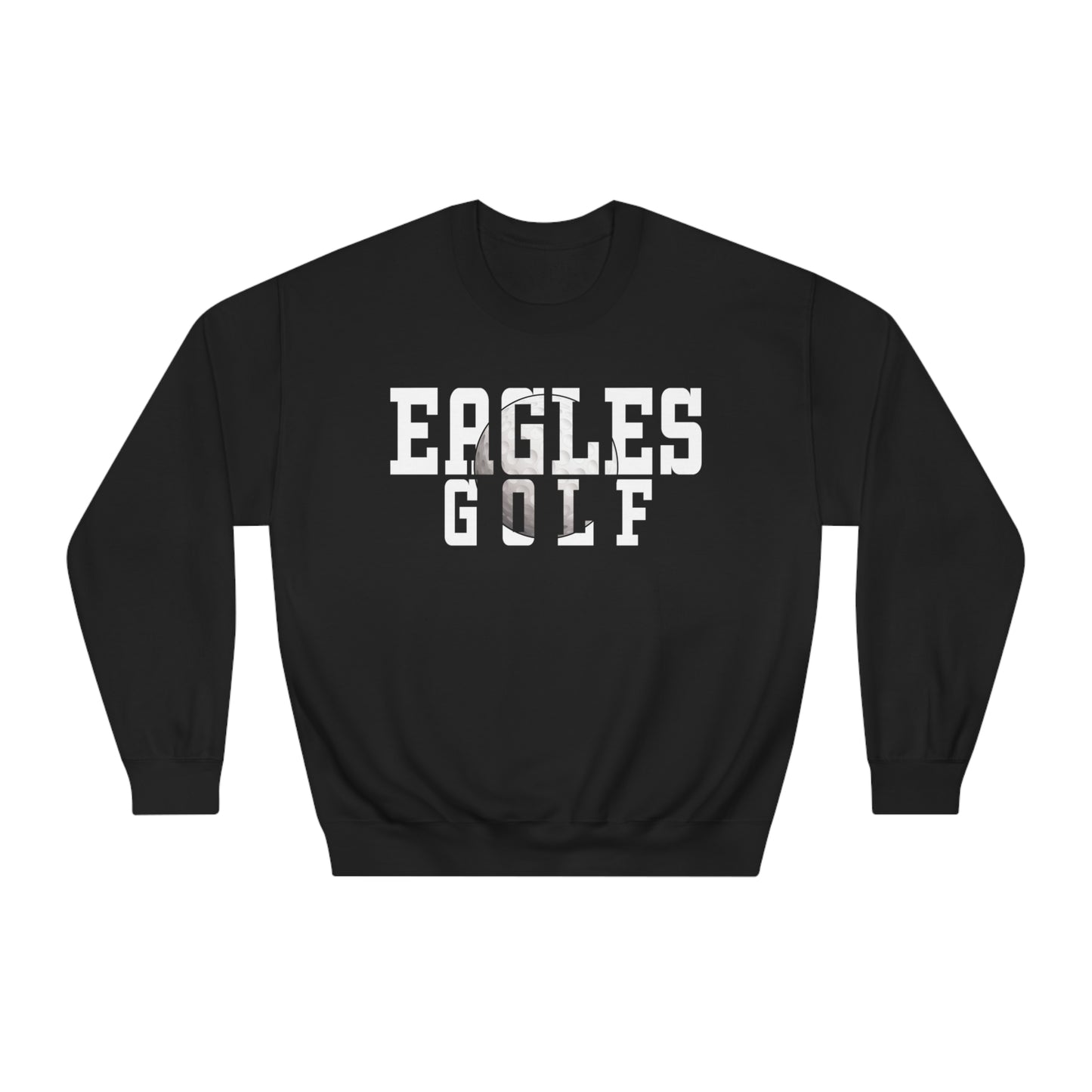 Golf Cutout - Gildan Unisex DryBlend® Crewneck Sweatshirt