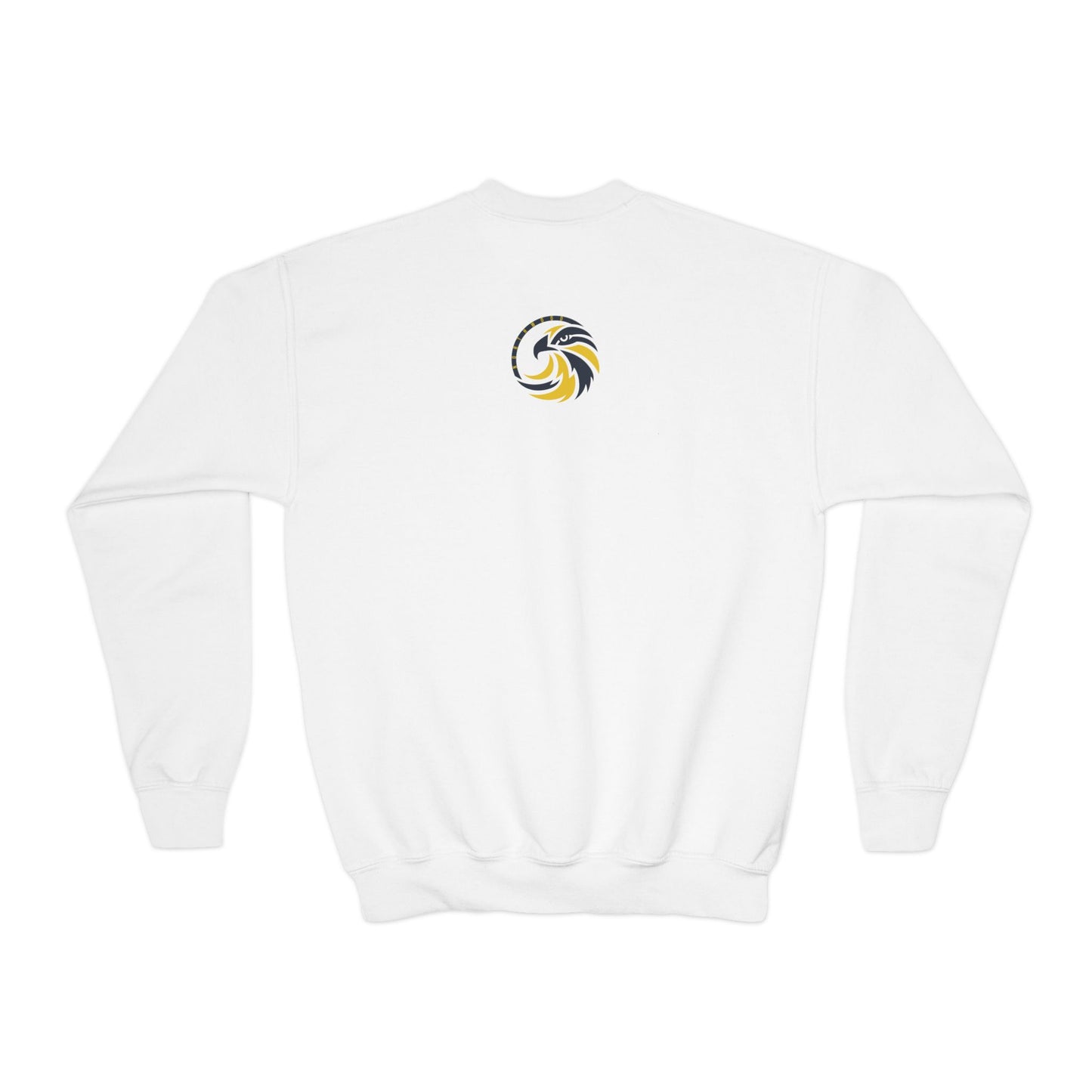 Sideways Eagles - Gildan Youth Crewneck Sweatshirt