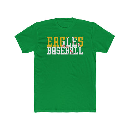 Baseball Cutout - Next Level Men's Cotton Crew Tee