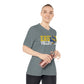 Volleyball Cutout - Team 365 Women's Performance V-Neck T-Shirt